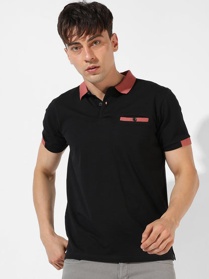 Solid Casual T-Shirt