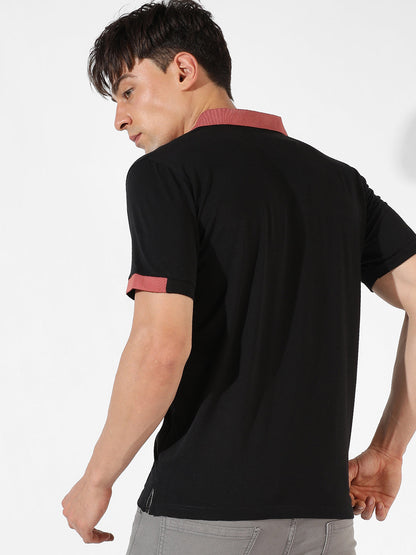 Solid Casual T-Shirt