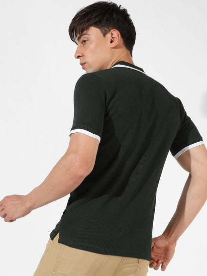 Solid Casual T-Shirt