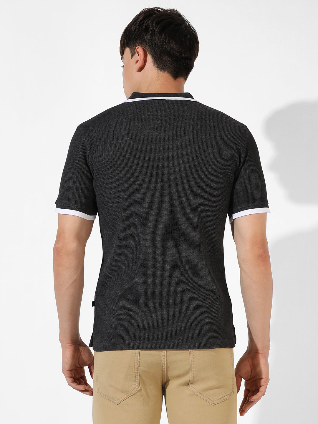 Solid Casual T-Shirt