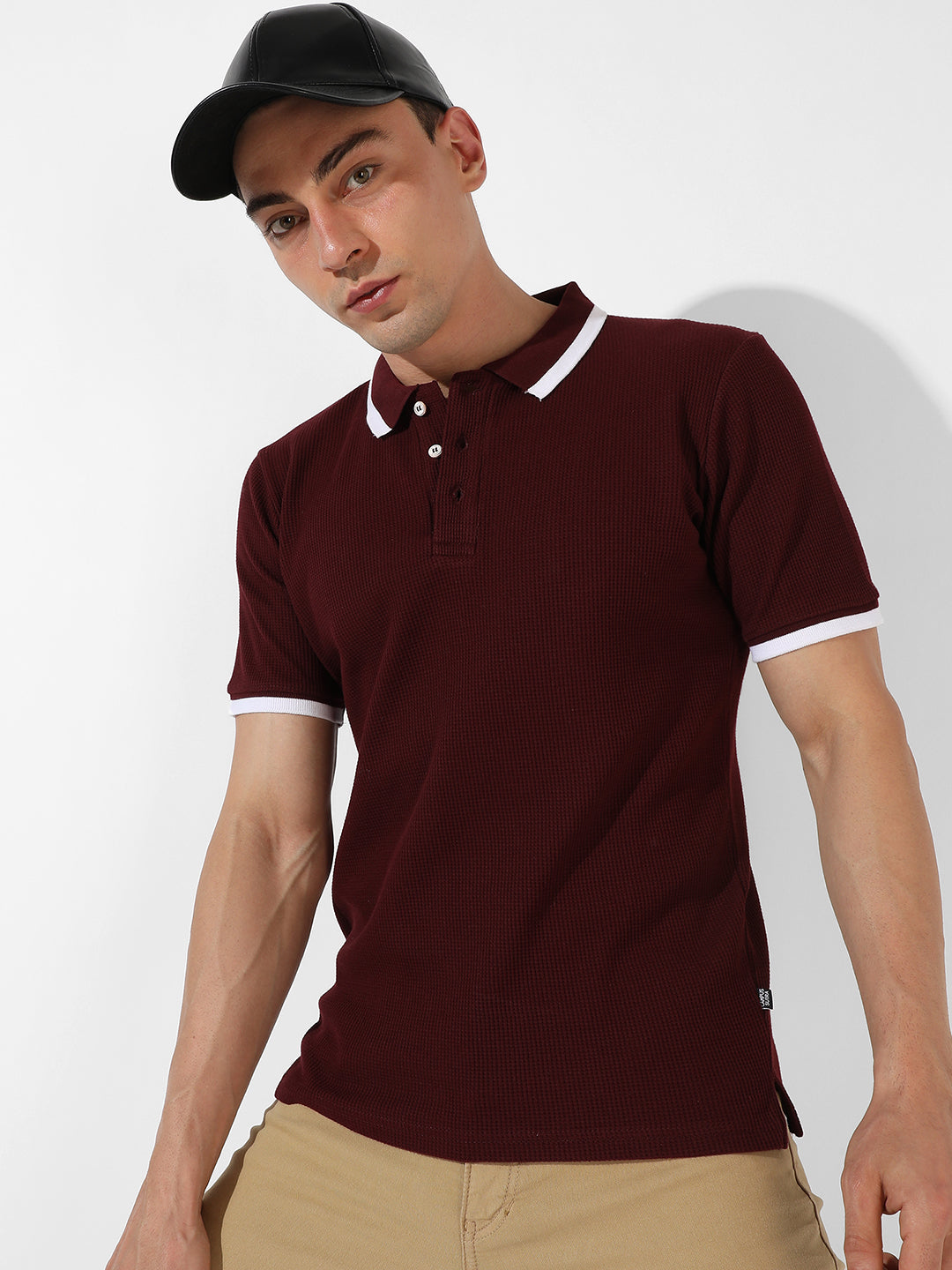 Solid Casual T-Shirt