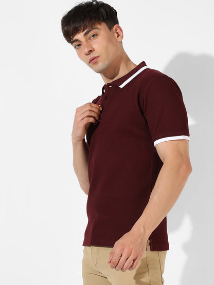 Solid Casual T-Shirt