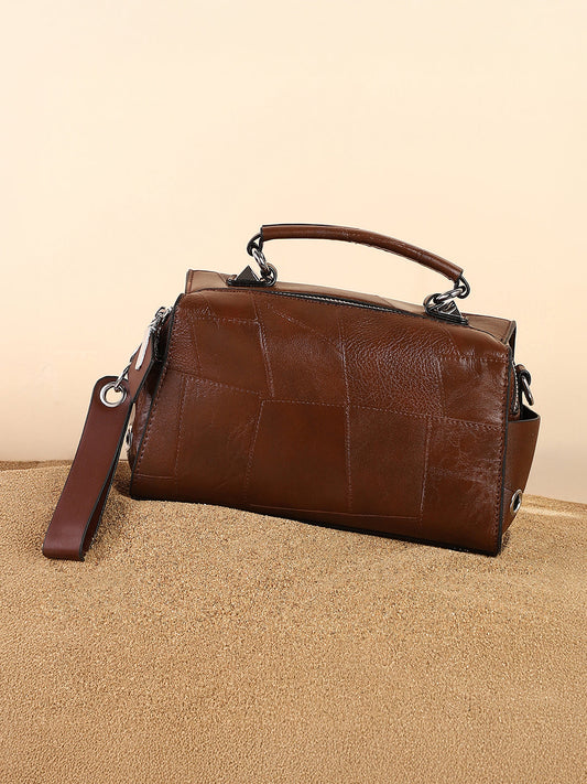 The Clairemont Hand Bag - Chocolate Brown