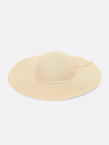 Maddalena Sun Hat - Cream White
