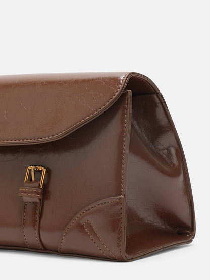 The Coreline Satchel Bag - Mocha Brown