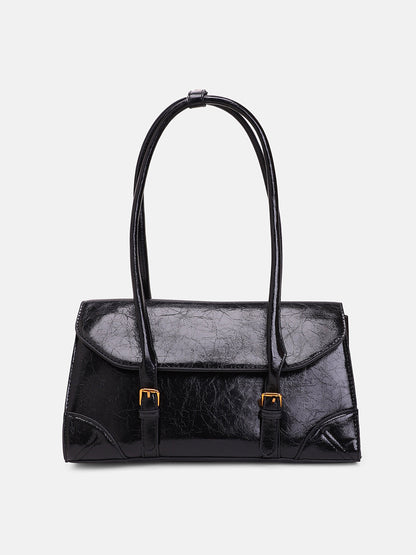 The Coreline Satchel Bag - Onyx Black