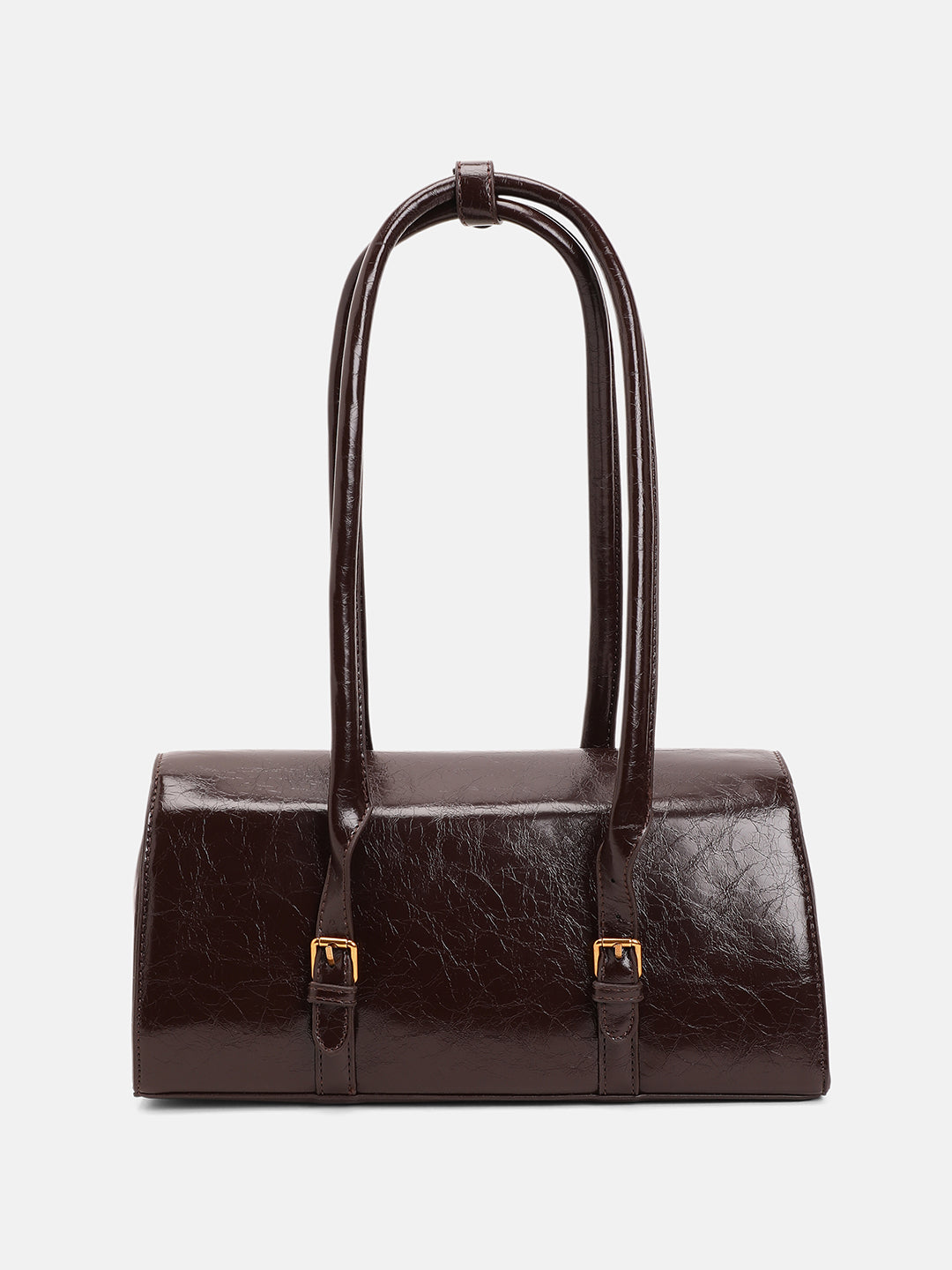 The Coreline Satchel Bag - Coffee Brown
