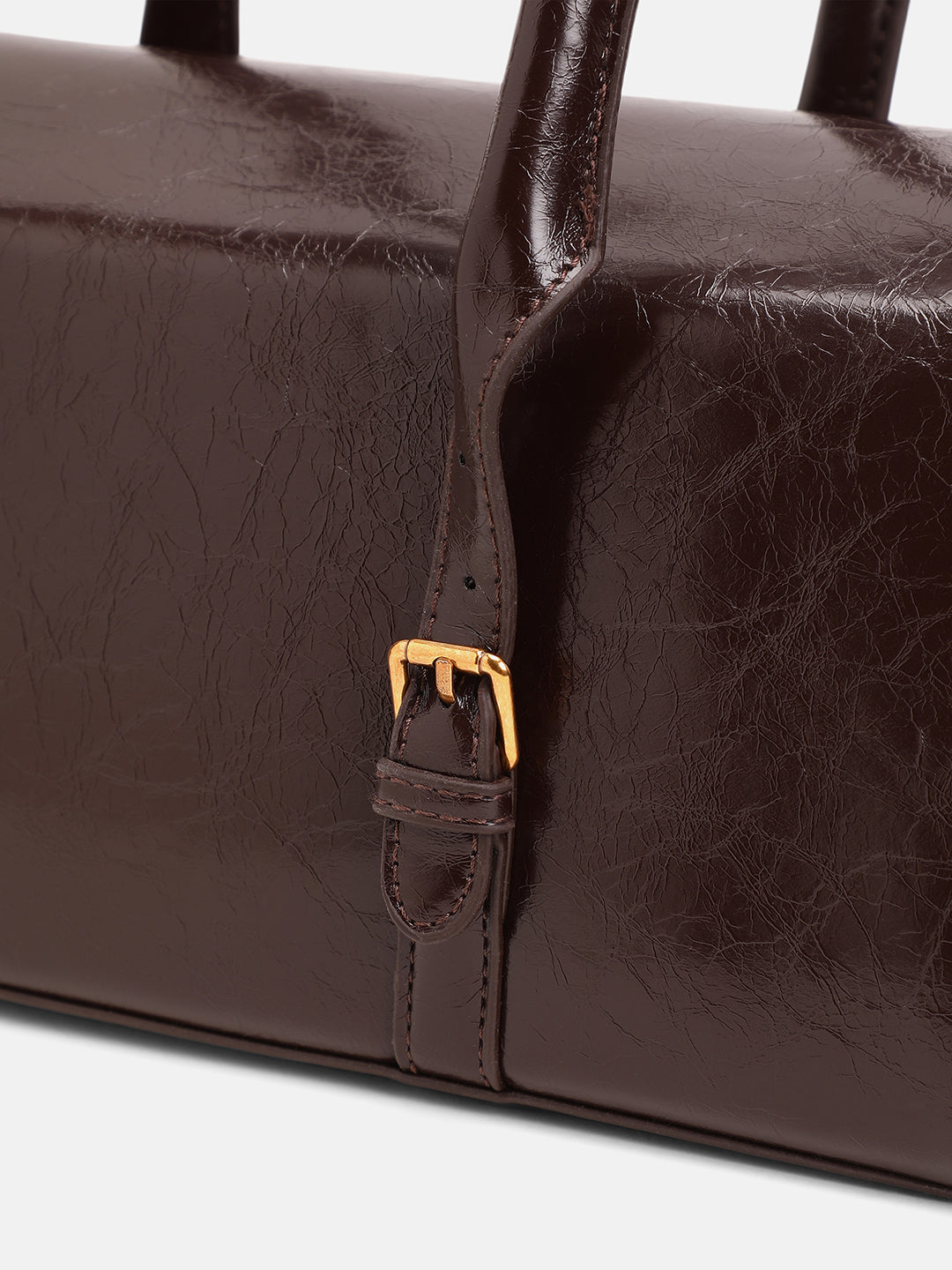 The Coreline Satchel Bag - Coffee Brown