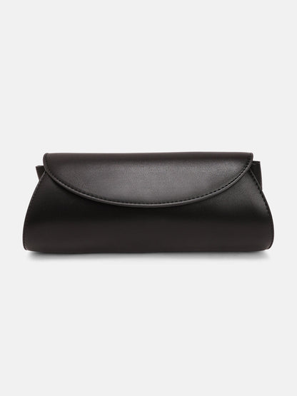 The Edge-Fold Sling Bag - Onyx Black