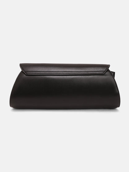 The Edge-Fold Sling Bag - Onyx Black