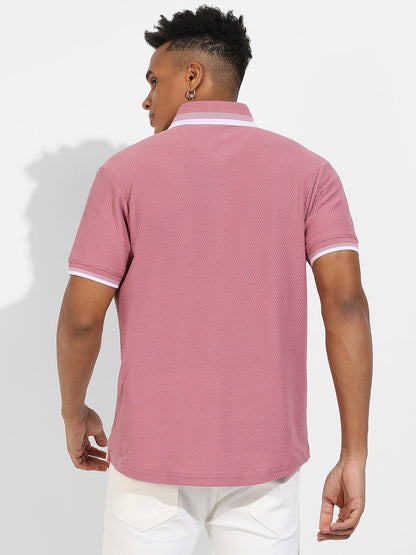 Honeycomb Knit Shirt