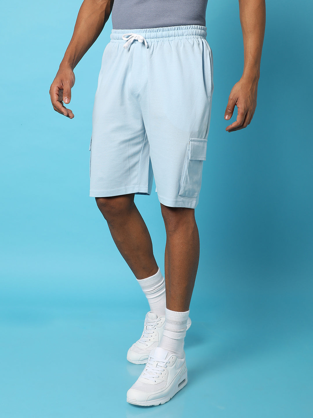 Casual Solid Shorts