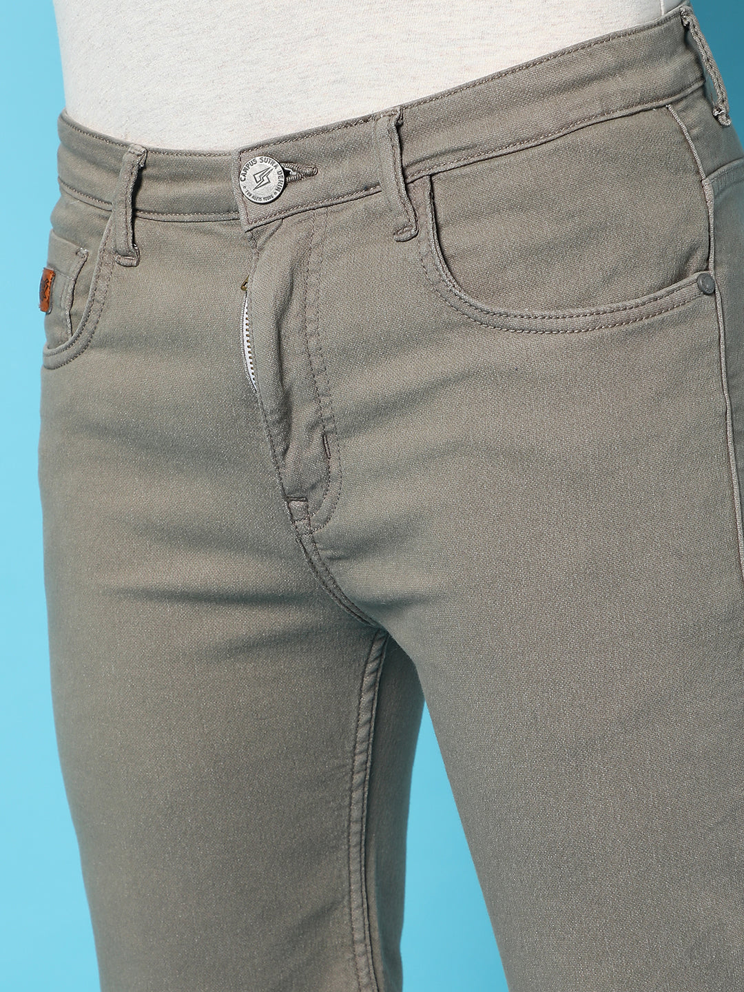 Chino Denim Shorts