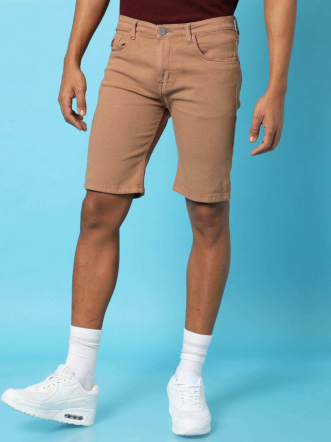 Chino Denim Shorts