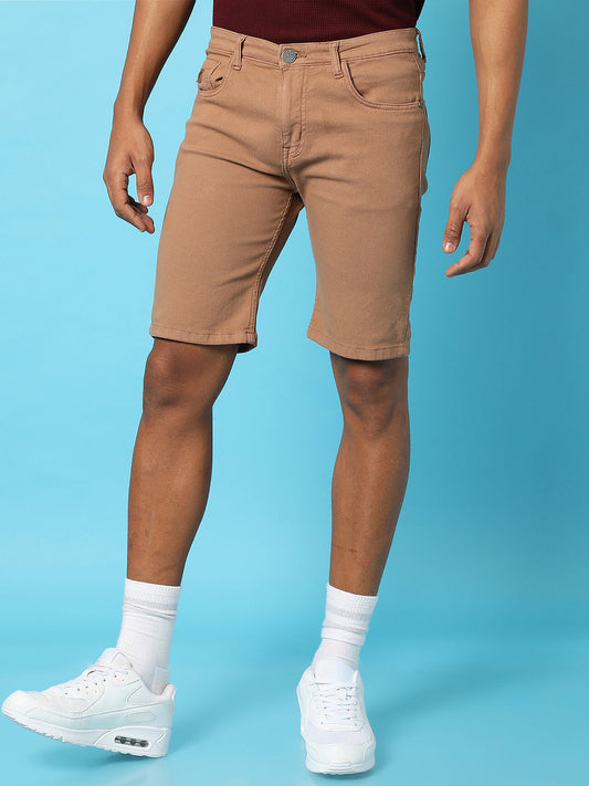 Chino Denim Shorts