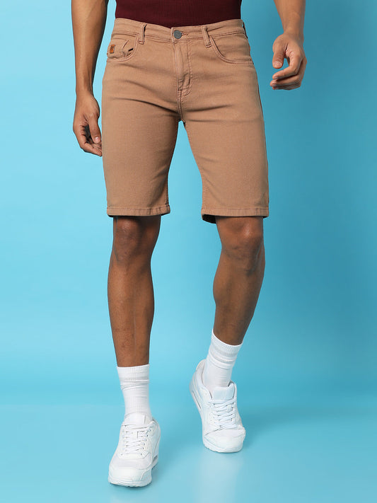 Chino Denim Shorts