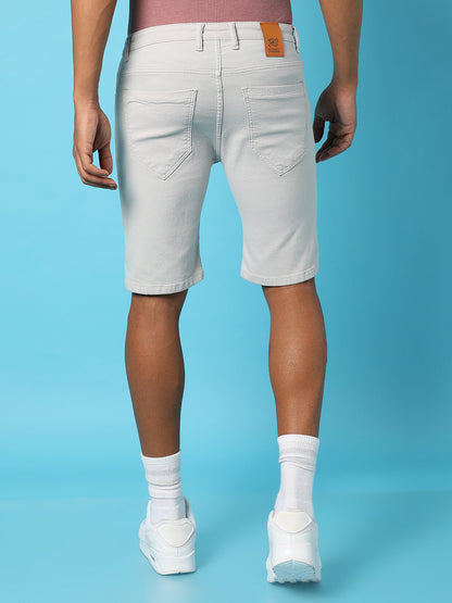 Chino Denim Shorts