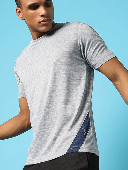 Solid Round Neck T-Shirt