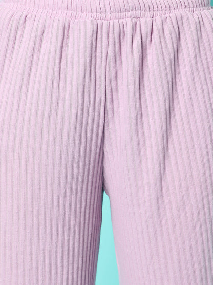 Co-Ord Set(Crop Top & Pant)