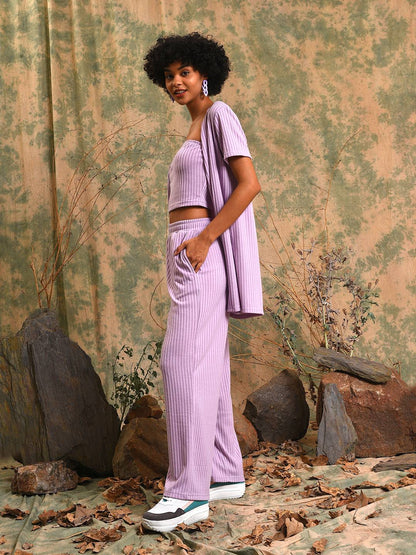 Stylish Casual Co-Ord 3 Piece Set