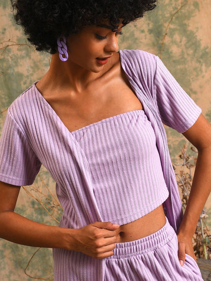 Stylish Casual Co-Ord 3 Piece Set