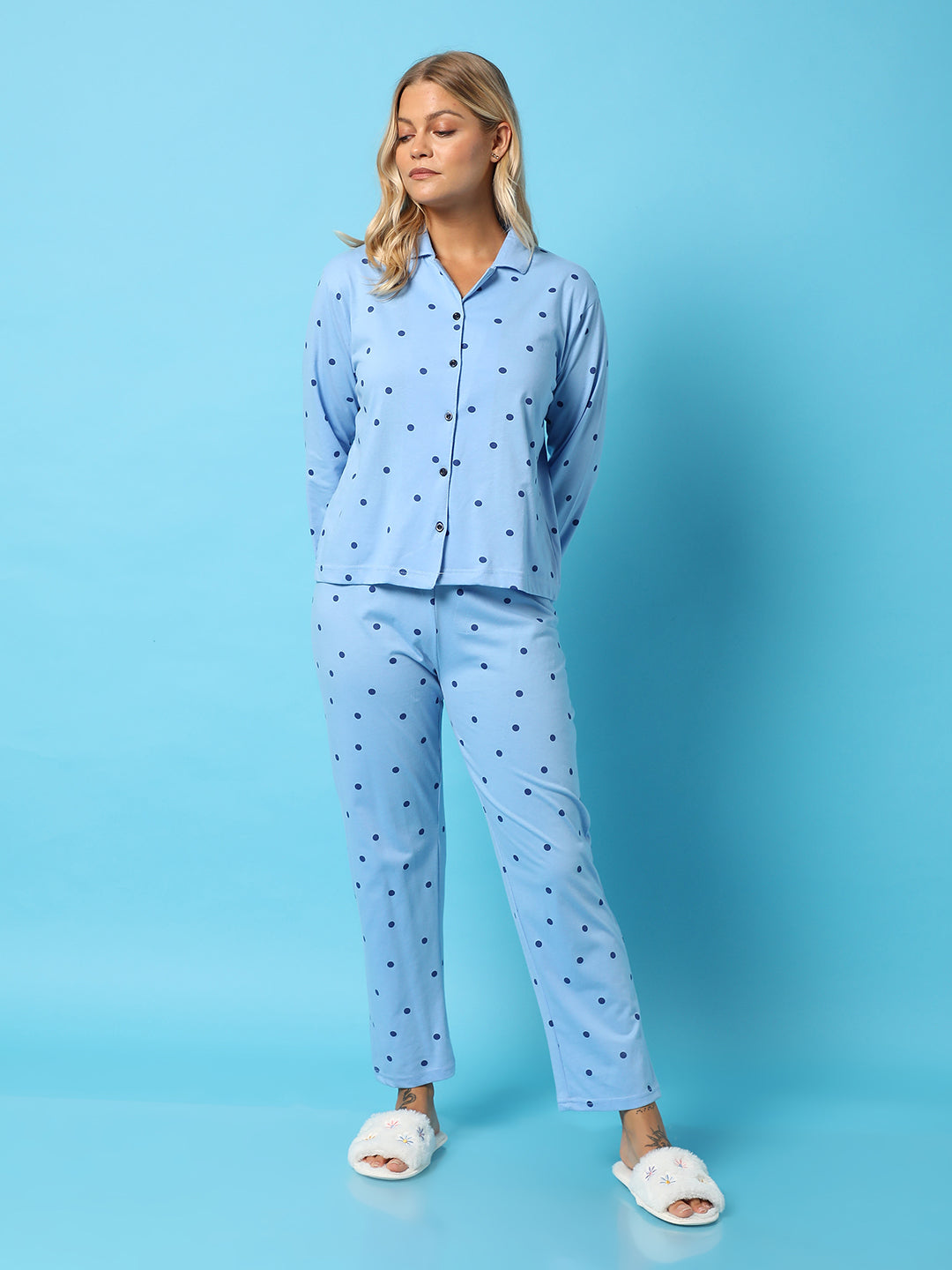 Polka Dots Evening & Nightsuits