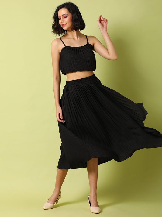Pleated Co-Ord Set