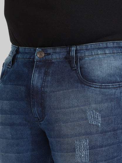 Instafab Plus Menâ€™s Regular Fit Denim Jeans