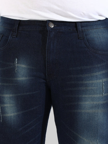 Instafab Plus Menâ€™s Regular Fit Denim Jeans