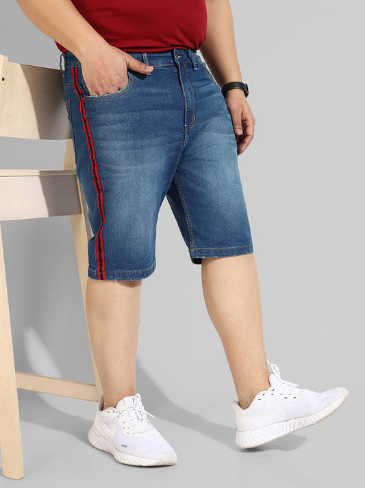 Regular Fit Denim Shorts