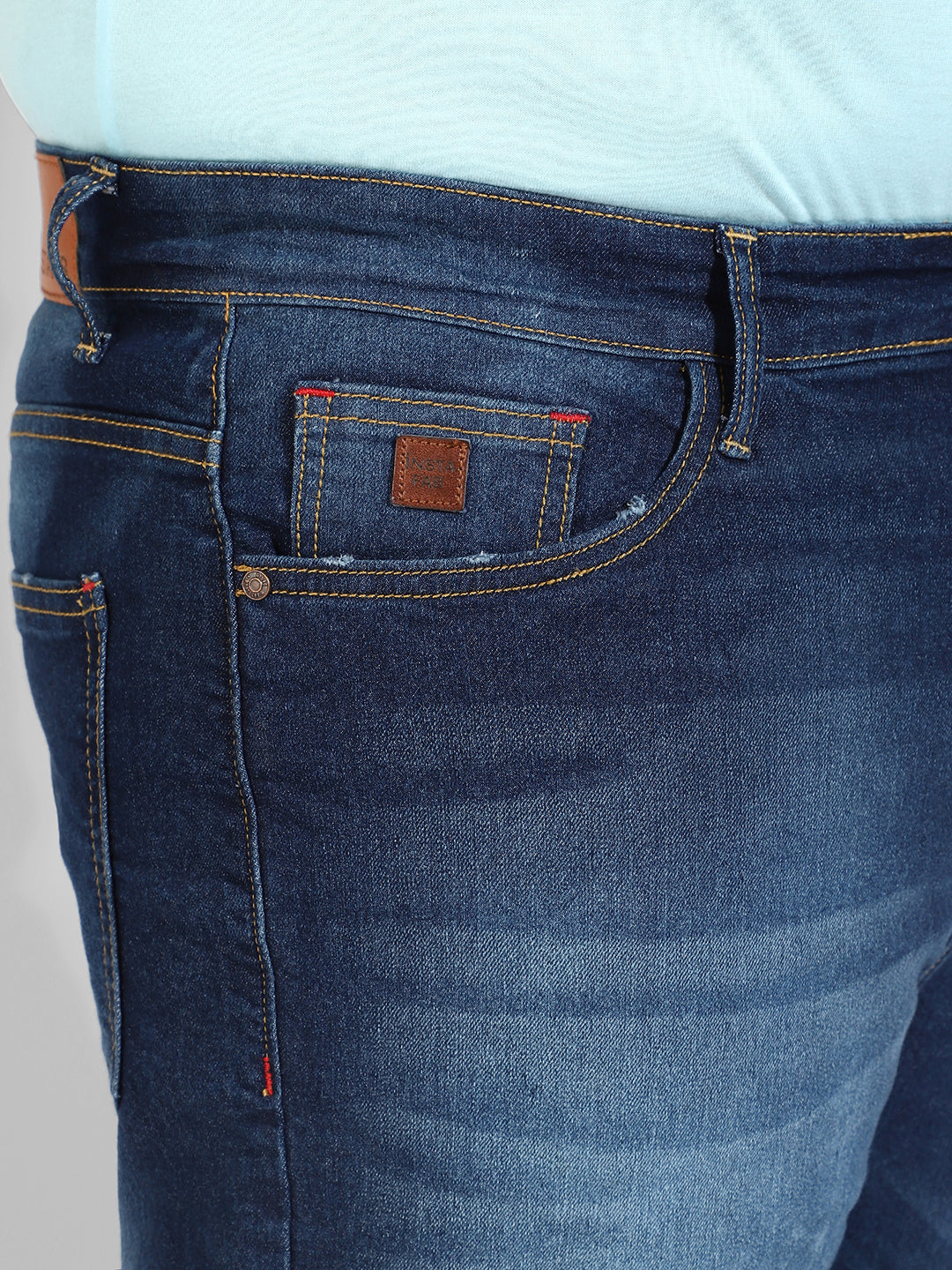 Regular Fit Denim Shorts