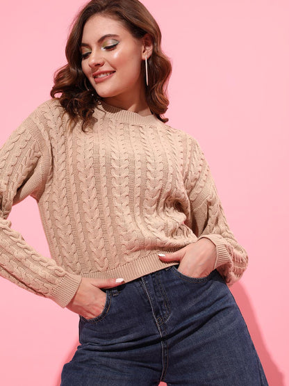 Cable Knitted Sweater