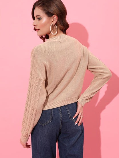 Cable Knitted Sweater