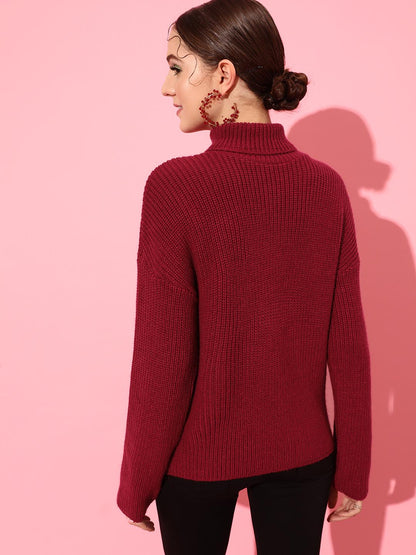 High Neck Pullover