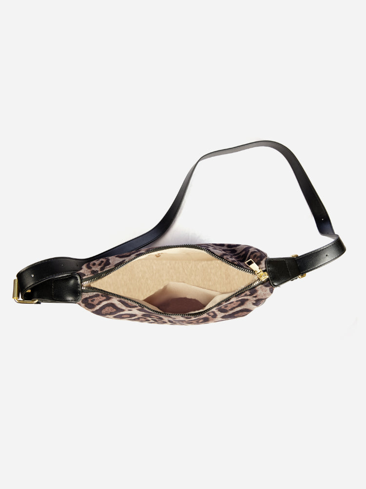 Safari Grey Sling Bag Charme