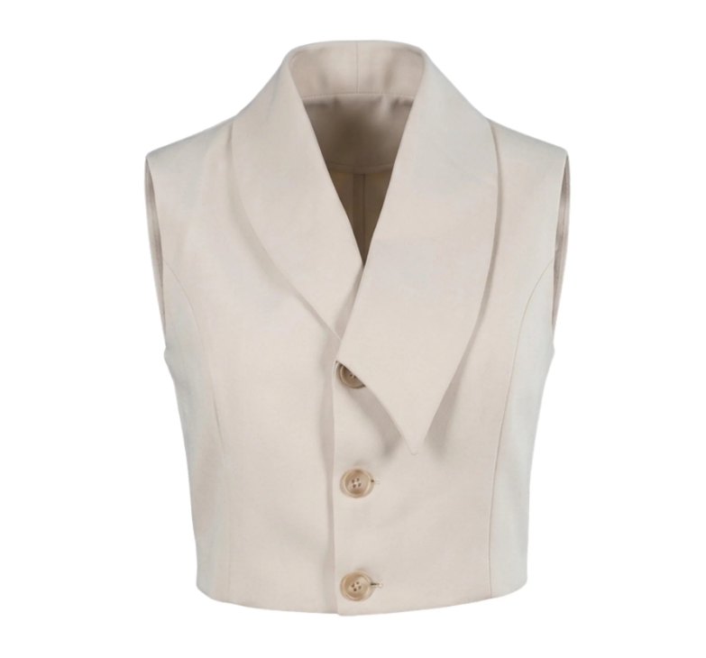 Beige Waistcoat