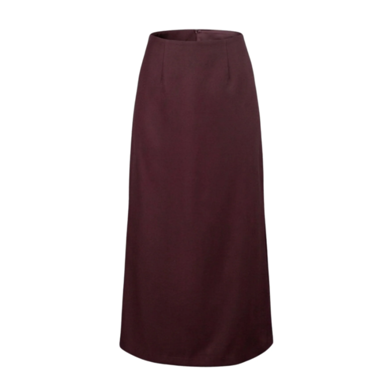 Maroon Skirt