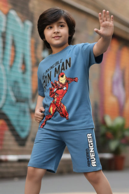 Iron-Man Shorts Set Nap Chief