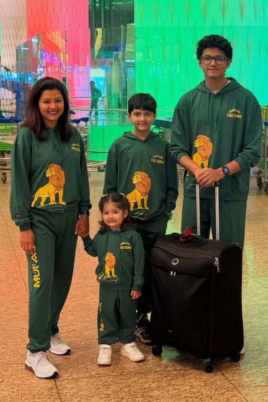 Mufasa Lion King Winter Co-Ord Set for Family Nap Chief