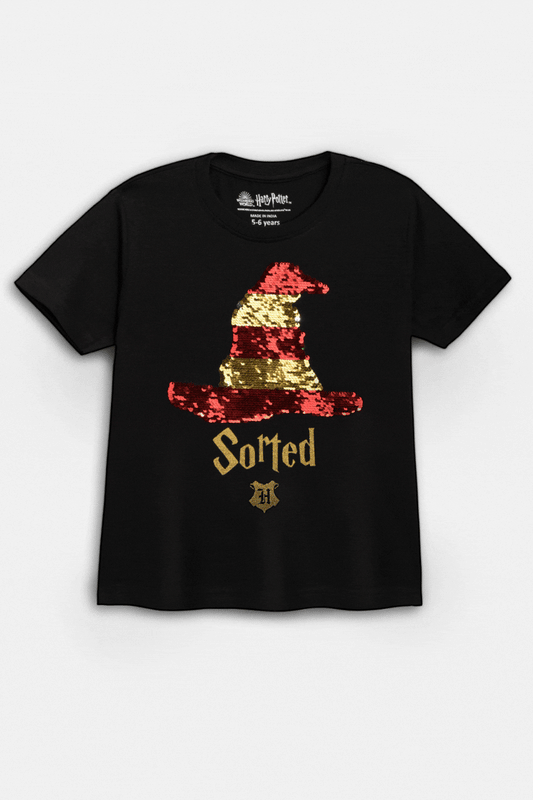 Sorted Harry Potter Reversible Sequins Tee Unisex Nap Chief