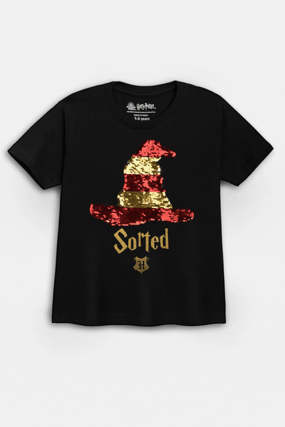 Sorted Harry Potter Reversible Sequins Tee Unisex Nap Chief