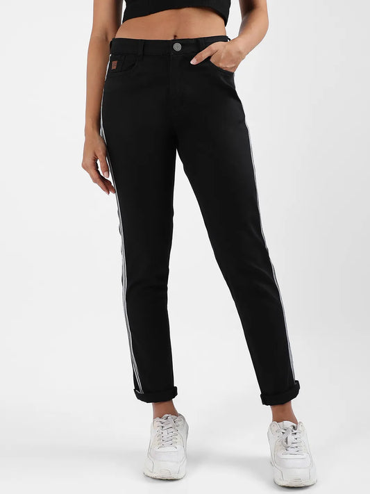 Side-Striped Denim Jeans