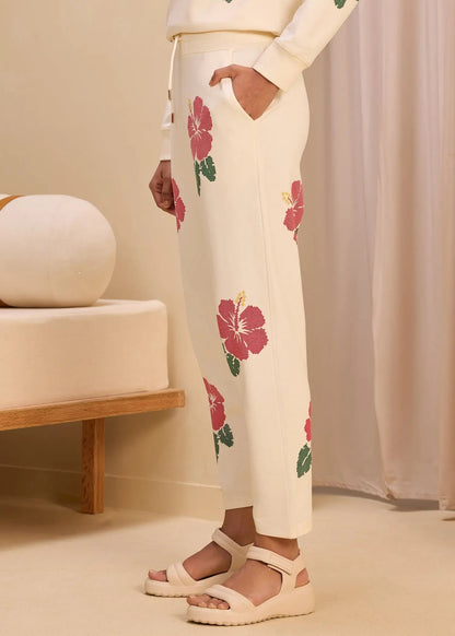Hibiscus iCotton Tapered Pants Alonge