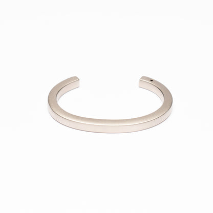 Sqr Cuff - Satin Silver Zach