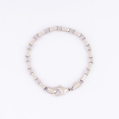 Brut - Chain Bracelet - Satin Silver Zach