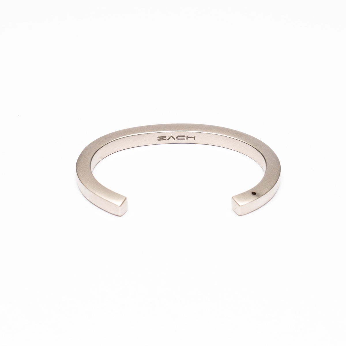 Sqr Cuff - Satin Silver Zach