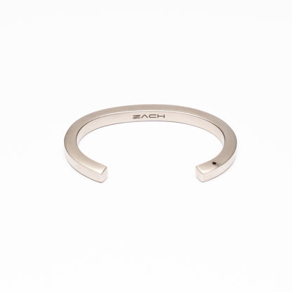 Sqr Cuff - Satin Silver Zach
