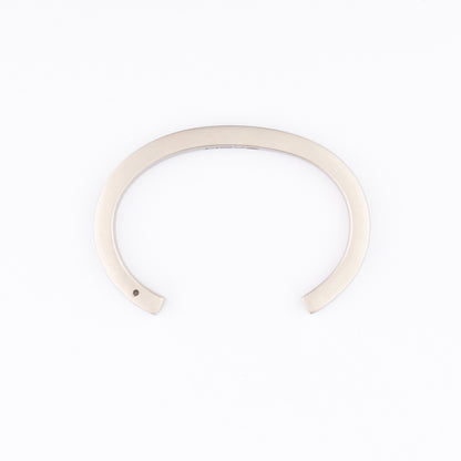Sqr Cuff - Satin Silver Zach