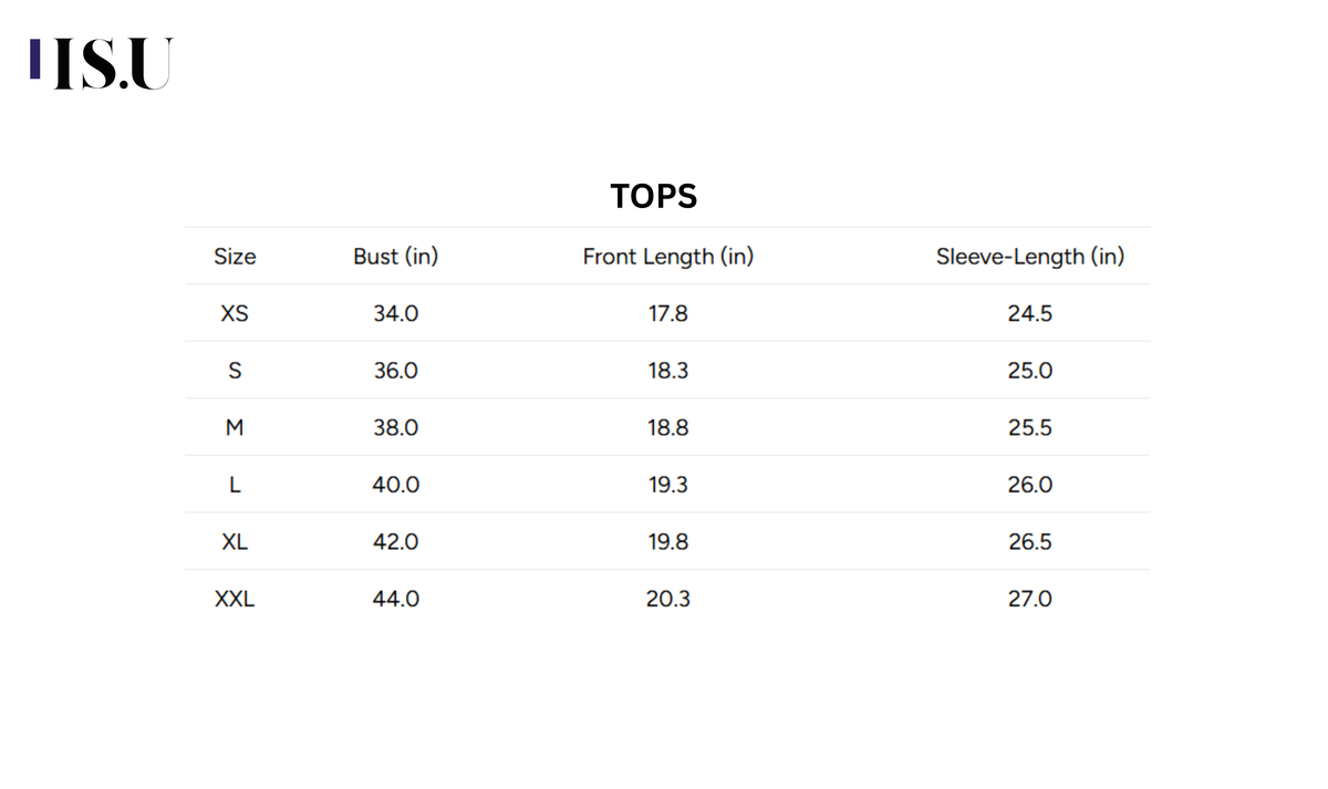 Size guide