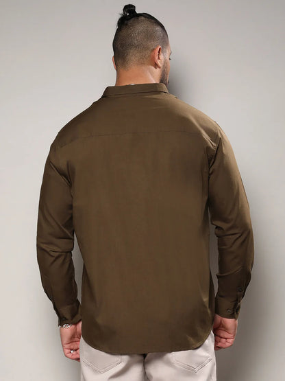 Solid Casual Shirt